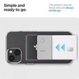 Spigen iPhone 13 Mini Suojakuori Crystal Slot läpinäkyvä