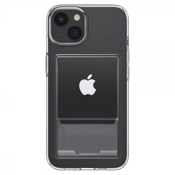 Spigen iPhone 13 -kuori Crystal Slot Crystal Clear