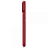 Spigen iPhone 13 Mini Suojakuori Silicone Fit Punainen