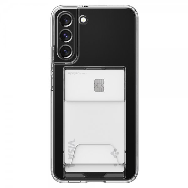 Spigen Samsung Galaxy S22 Plus Suojakuori Crystal Slot Dual Crystal Clear