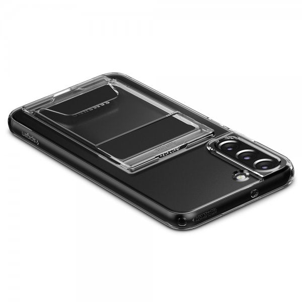 Spigen Samsung Galaxy S22 Plus Suojakuori Crystal Slot Dual Crystal Clear
