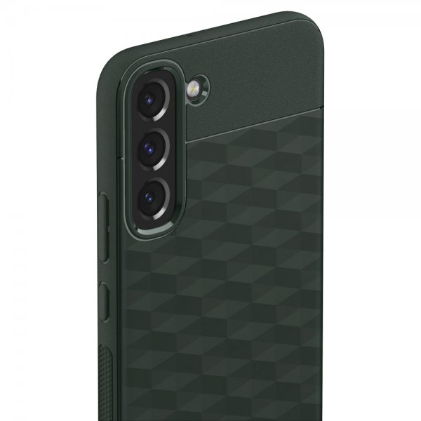 Caseology Samsung Galaxy S22 Plus -suojakuori Parallax Midnight Green