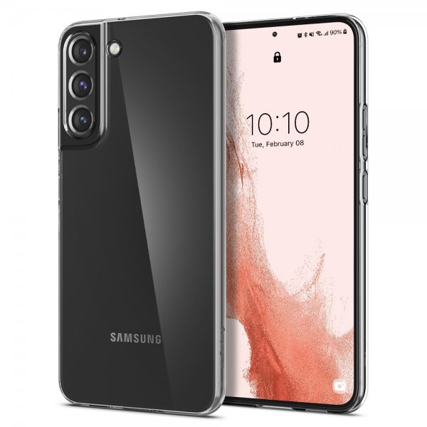 Spigen Samsung Galaxy S22 -suojakuori AirSkin Crystal Clear