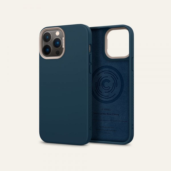 Cyrill iPhone 13 Pro Max -kuoret Color Brick Mag Deep Sea