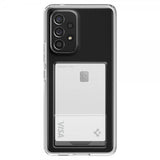 Spigen Samsung Galaxy A53 5G -suojakuori Crystal Slot Crystal Clear