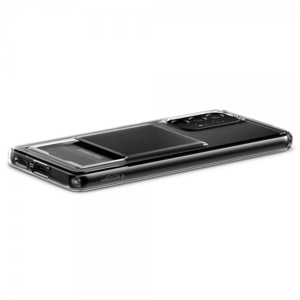 Spigen Samsung Galaxy A53 5G -suojakuori Crystal Slot Crystal Clear