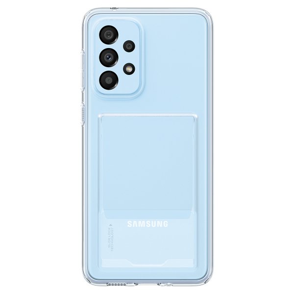 Spigen Samsung Galaxy A33 5G -suojakuori, Crystal Slot, Crystal Clear