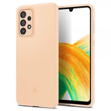 Spigen Samsung Galaxy A33 5G Thin Fit -kuori, Cotton Peach