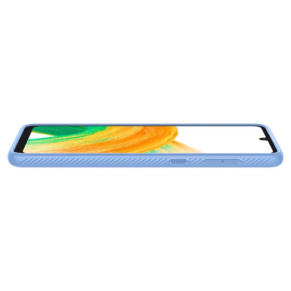 Spigen Samsung Galaxy A33 5G Liquid Air -suojakuori, Cream Blue