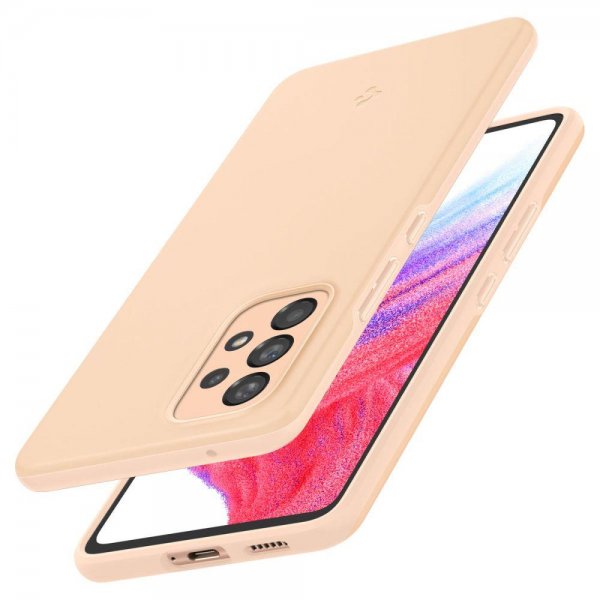 Spigen Samsung Galaxy A53 5G Kuori Thin Fit Cotton Peach