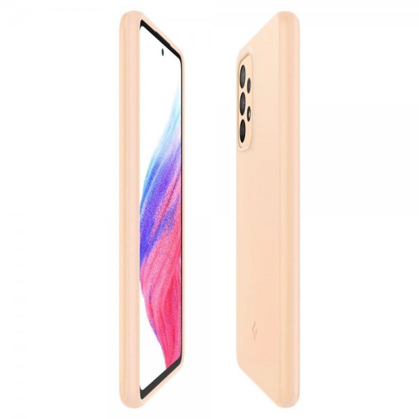Spigen Samsung Galaxy A53 5G Kuori Thin Fit Cotton Peach