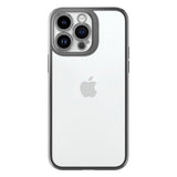 Spigen iPhone 14 Pro Max -suojakuori Optik Crystal Chrome Gray