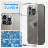 Spigen iPhone 14 Pro Max -kuori näytönsuojalla, Crystal Pack, kristallinkirkas