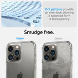 Spigen iPhone 14 Pro Max -kuori näytönsuojalla, Crystal Pack, kristallinkirkas