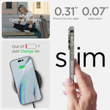 Spigen iPhone 14 Pro Max -kuori näytönsuojalla, Crystal Pack, kristallinkirkas