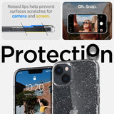 Spigen iPhone 14 Plus kuori Liquid Crystal Glitter Crystal Quartz