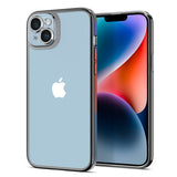 Spigen iPhone 14 Plus -suojakuori Optik Crystal Chrome Gray