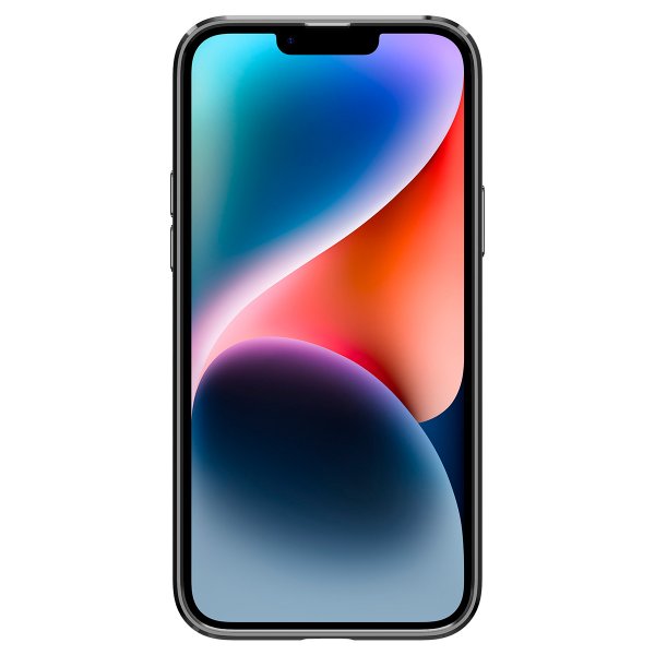 Spigen iPhone 14 Plus -suojakuori Optik Crystal Chrome Gray
