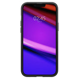 Spigen iPhone 14 Plus -suojakuori Mag Armor MagFit Matta Musta