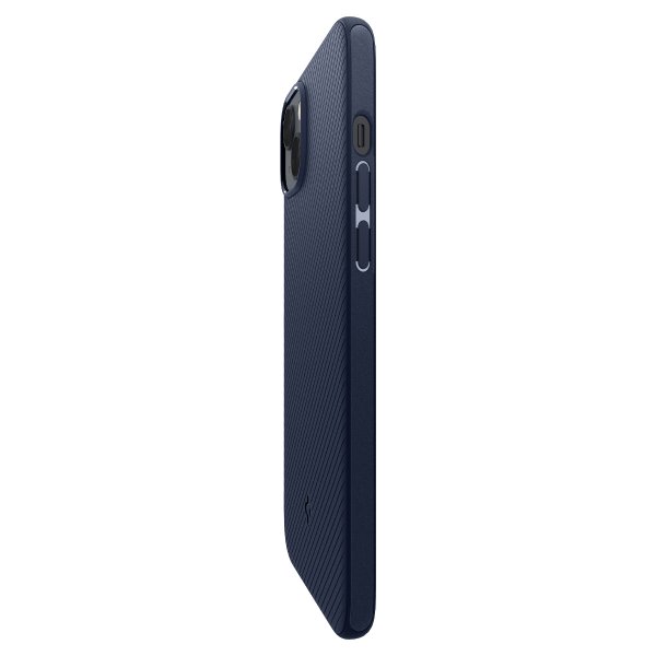 Spigen iPhone 14 Plus -suojakuori, Mag Armor MagFit Navy Blue