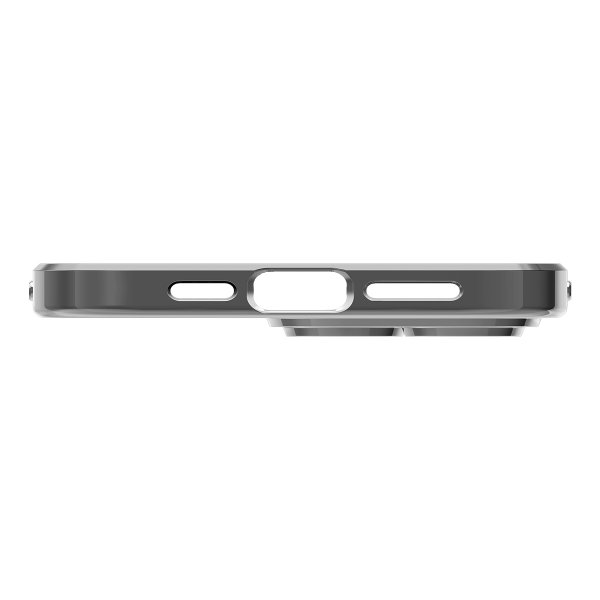 Spigen iPhone 14 Pro -suojakuori Optik Crystal Chrome Gray
