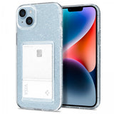 Spigen iPhone 14 Suojakuori Crystal Slot Glitter Crystal Quartz