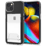 Spigen iPhone 14 -suojakotelo Crystal Slot Dual Crystal Clear