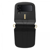 Spigen Samsung Galaxy Z Flip 4 -kuori Linear Calin, musta