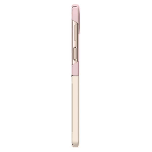 Spigen Samsung Galaxy Z Flip 4 AirSkin -suojakuori, Cotton Pink