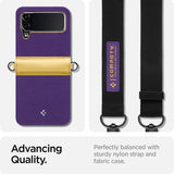 Spigen Samsung Galaxy Z Flip 4 Suojakuori Compoty Pansy