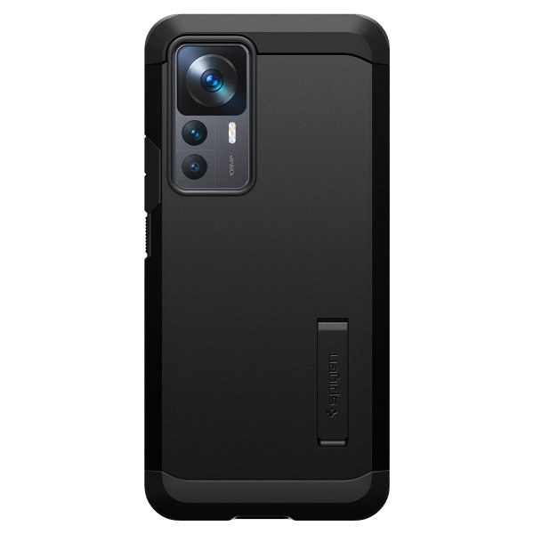 Spigen Xiaomi 12T/12T Pro -suojakuori Tough Armor, musta
