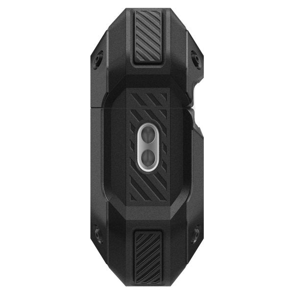 Spigen AirPods Pro 2 Tough Armor MagSafe -kuori, musta
