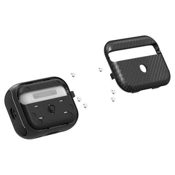 Spigen AirPods Pro 2 -suojakuori Mag Armor MagFit Matte Black