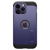 Spigen iPhone 14 Pro Max -suojakuori Tough Armor MagFit Deep Purple