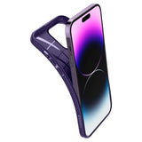 Spigen iPhone 14 Pro -kuori Liquid Air Deep Purple
