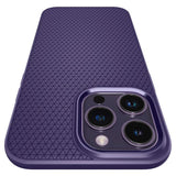 Spigen iPhone 14 Pro -kuori Liquid Air Deep Purple