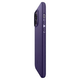 Spigen iPhone 14 Pro Max -kuori Mag Armor MagFit Deep Purple