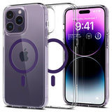 Spigen iPhone 14 Pro -suojakuori Ultra Hybrid MagFit Deep Purple