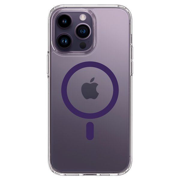 Spigen iPhone 14 Pro -suojakuori Ultra Hybrid MagFit Deep Purple