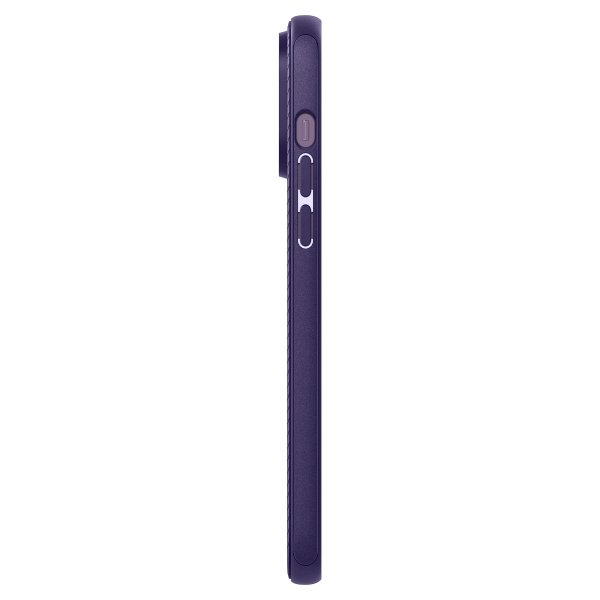 Spigen iPhone 14 Pro -suojakuori Mag Armor MagFit Deep Purple