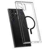 Spigen Samsung Galaxy S23 Ultra kuori Ultra Hybrid OneTap Ring MagSafe Musta
