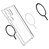 Spigen Samsung Galaxy S23 Ultra kuori Ultra Hybrid OneTap Ring MagSafe Musta