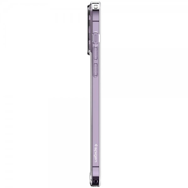 Spigen iPhone 14 Pro Max -kuori AirSkin Hybrid MagFit, valkoinen