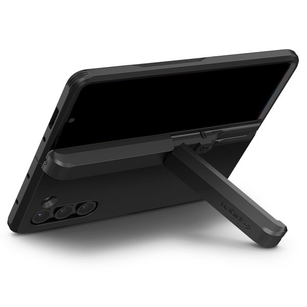 Spigen Samsung Galaxy Z Fold 5 -kuori, Tough Armor Pro P, musta