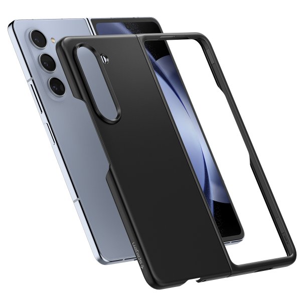 Spigen Samsung Galaxy Z Fold 5 AirSkin -kuori, musta