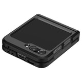 Spigen Samsung Galaxy Z Flip 5 Tough Armor Pro -suojakuori, musta