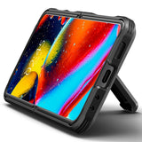 Spigen Samsung Galaxy Z Flip 5 Tough Armor Pro -suojakuori, musta