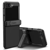 Spigen Samsung Galaxy Z Flip 5 Tough Armor Pro -suojakuori, musta