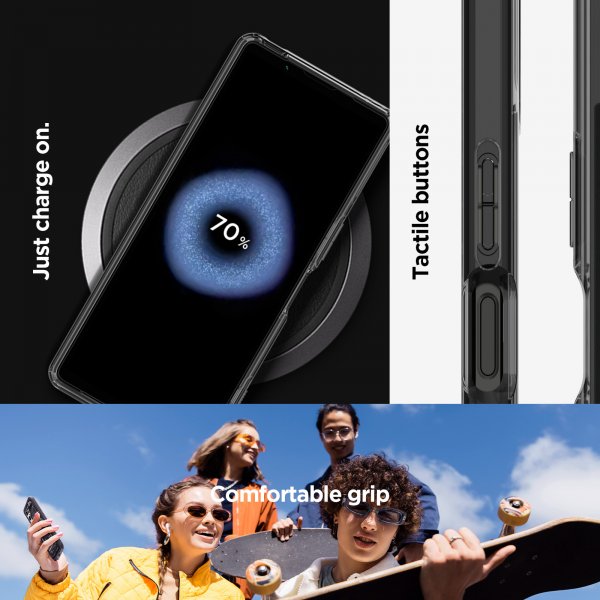Spigen Sony Xperia 5 V Kotelo Ultra Hybrid Zero One