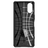 Spigen Sony Xperia 5 V -suojakotelo Rugged Armor Matte Black